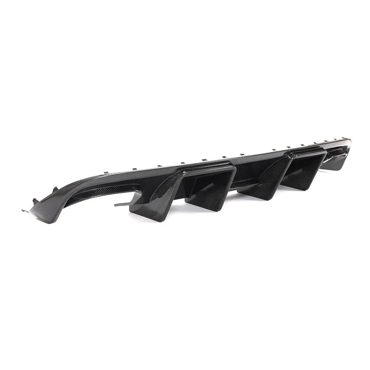 Audi A4 B8 S-Line / S4 Sedan Carbon Fiber JC Style Rear Valance Diffuser 2008 - 2012