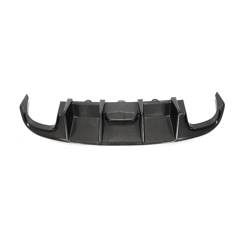 Audi A4 B8 S-Line / S4 Sedan Carbon Fiber JC Style Rear Valance Diffuser 2008 - 2012