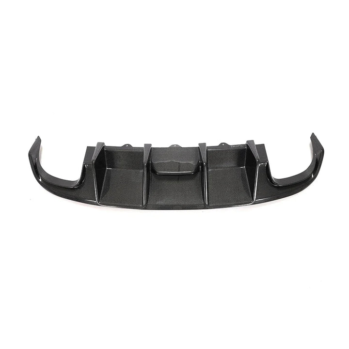 Audi A4 B8 S-Line / S4 Sedan Carbon Fiber JC Style Rear Valance Diffuser 2008 - 2012