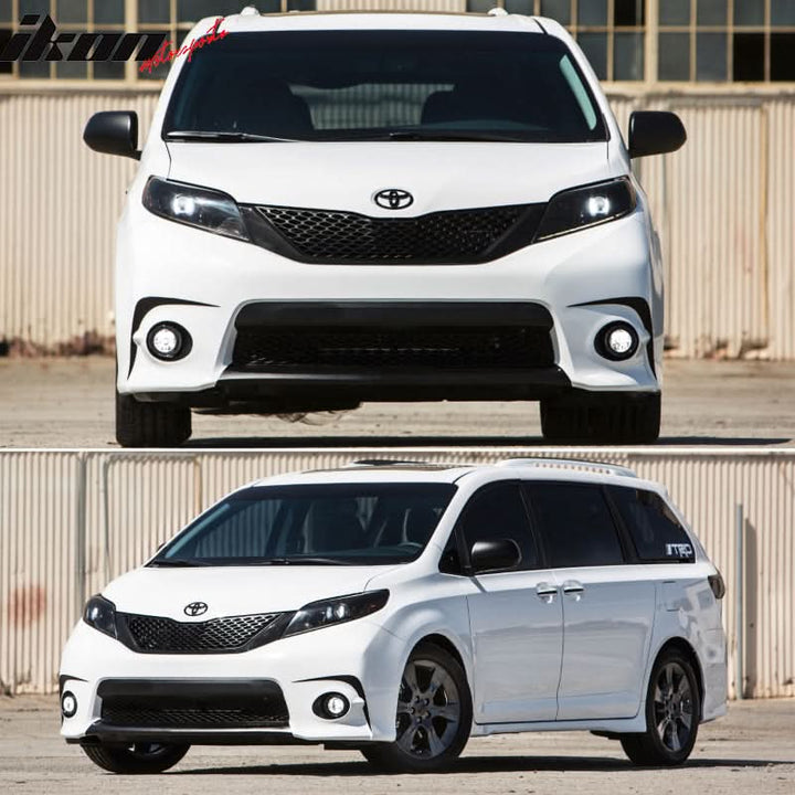 2011-2016Â Toyota Sienna SE Pre Cut Front Bumper Vinyl Accent Trim