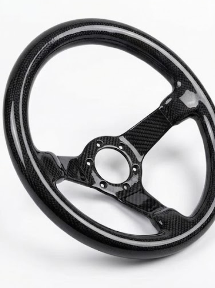 NTXGLOW 350mm Full Carbon Fiber Steering Wheel