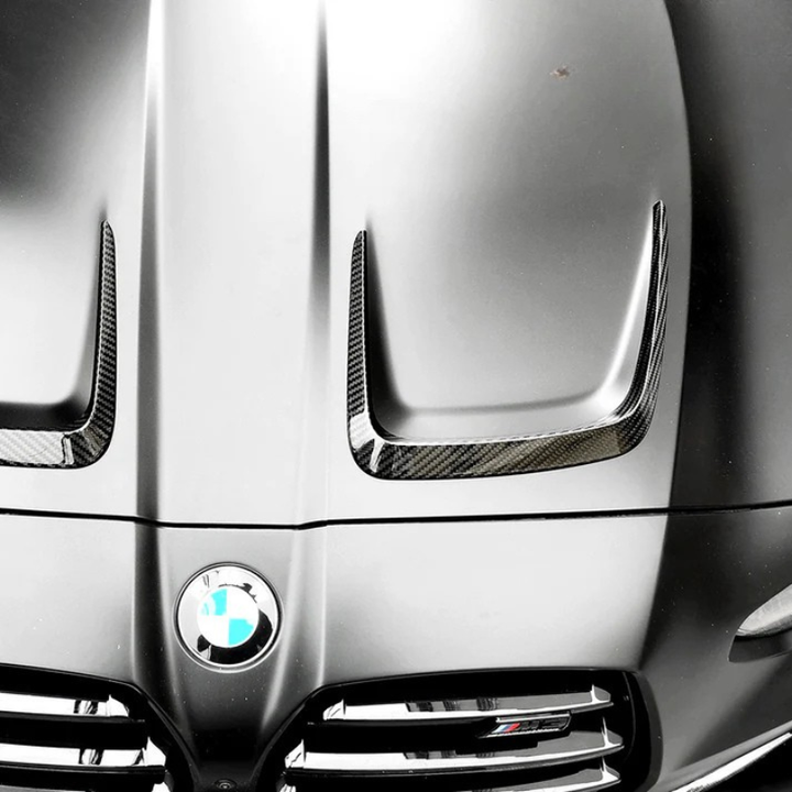 BMW 3/4 Series G80/G81/G82/G83 Carbon Fiber Hood Vents (2021+)