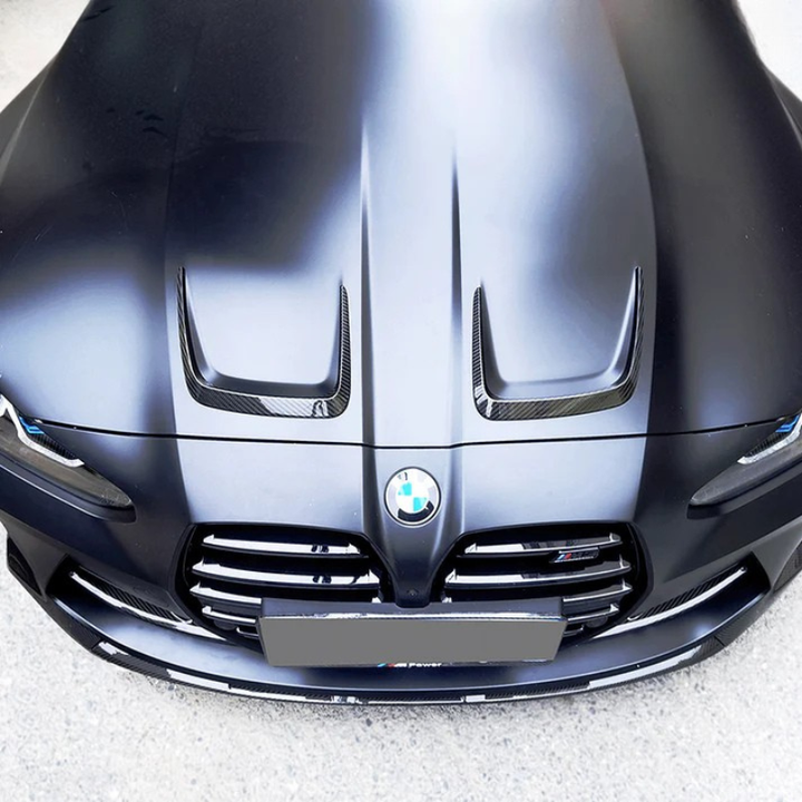 BMW 3/4 Series G80/G81/G82/G83 Carbon Fiber Hood Vents (2021+)