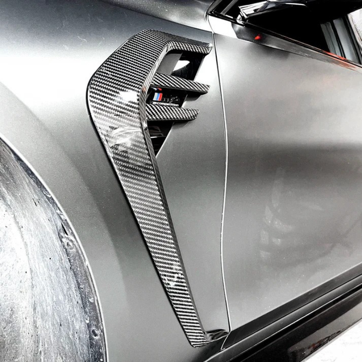 BMW 3/4 Series G80/G81/G82/G83 Carbon Fiber CFA Fender Vents (2019+)