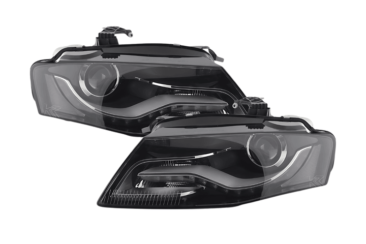 Audi A4 (B8/8K) OE+ Black Headlights - (2008-2011)
