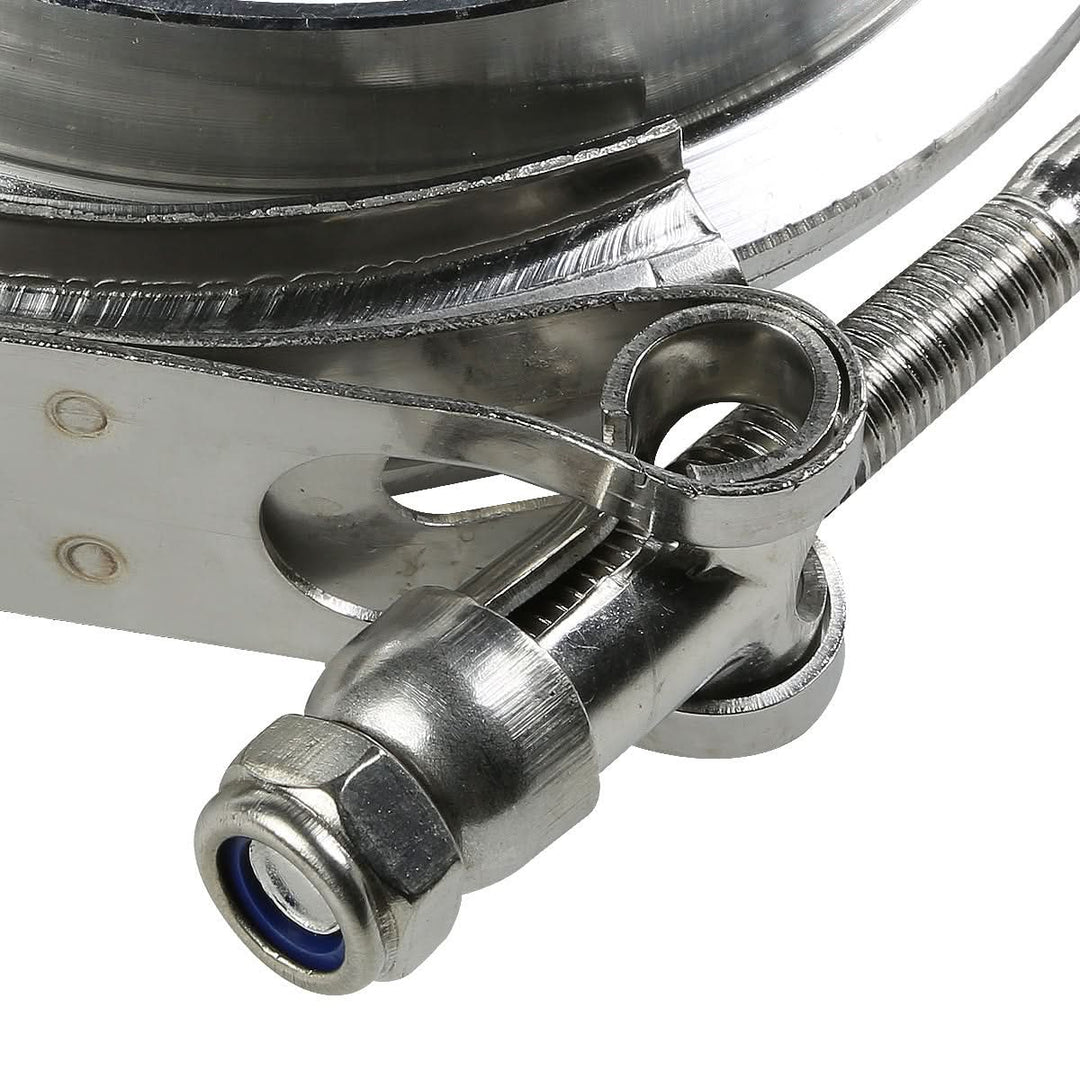 3.5" Aluminum V-Band Clamp with Flange