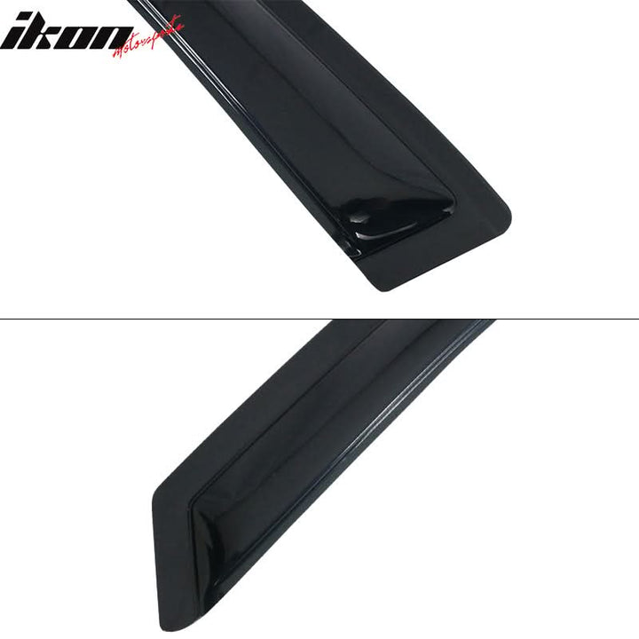 2007-2013 Acura MDX Visor Windows Rain Guard Acrylic Slim Style Smoke