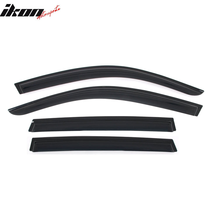 2019-2025 BMW G05 X5 4PCS Tape on Window Visors Vent Rain Sun Guards
