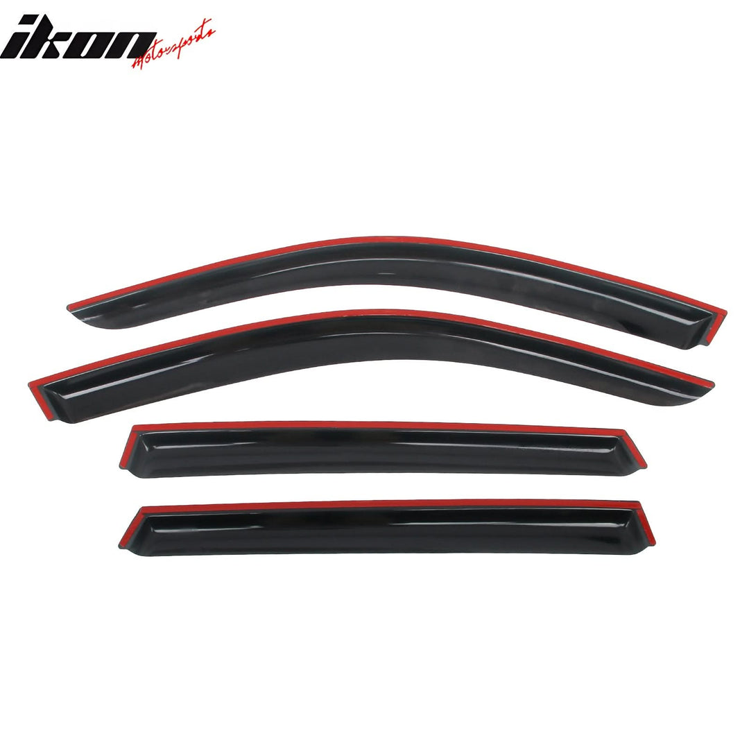 2019-2025 BMW G05 X5 4PCS Tape on Window Visors Vent Rain Sun Guards