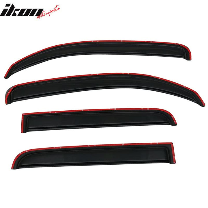 2006-2011 Chevy HHR 4DR In-Channel Visor Window Sun Guard Acrylic