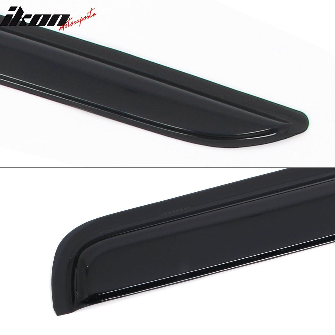 2019-2025 Chevy Silverado & GMC Sierra 1500 Crew Cab 4PC Window Visors