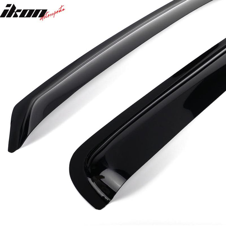 2014-2019 Chevy Silverado GMC Sierra Extended Cab Tape on Visor Window