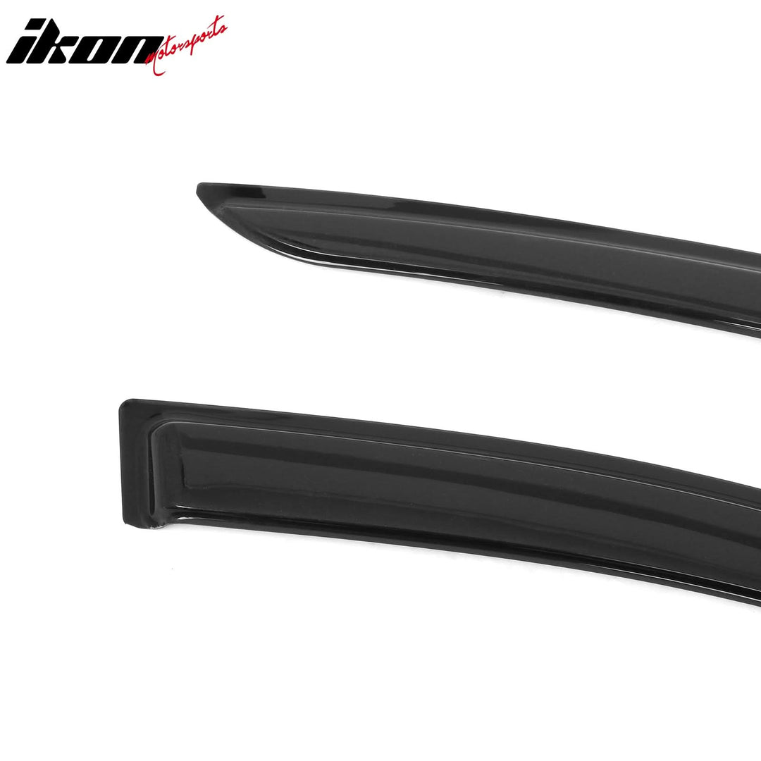 2019-2025 Cadillac XT4 4PCS Tape on Window Visors Vent Rain Sun Guards