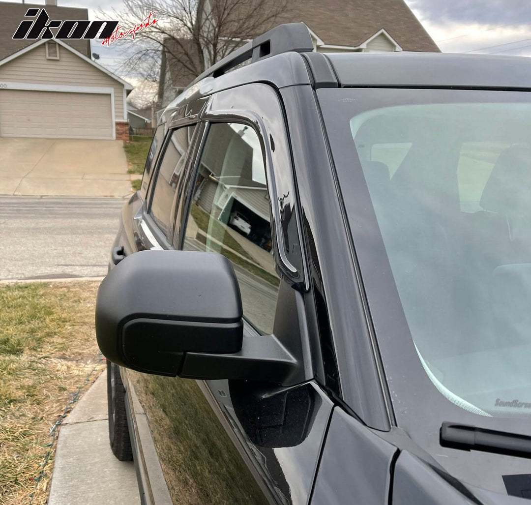 2021-2025 Ford Bronco Sport Window Visor OE Style Acrylic Rain Guard