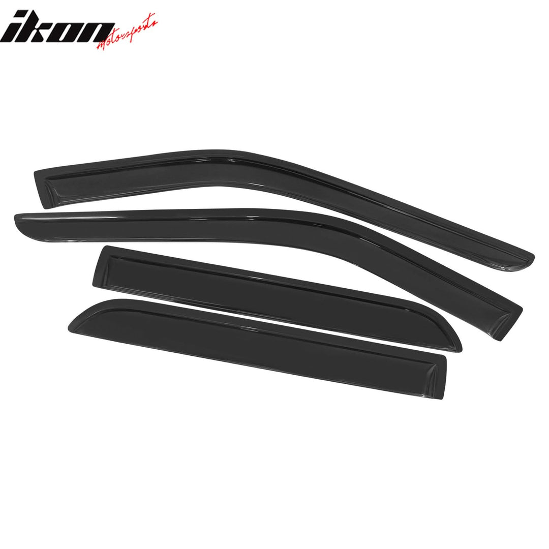 2011-2019 Ford Explorer Wind Rain Guards Window Visors Acrylic
