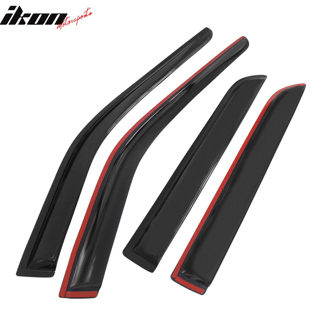 2011-2019 Ford Explorer Wind Rain Guards Window Visors Acrylic