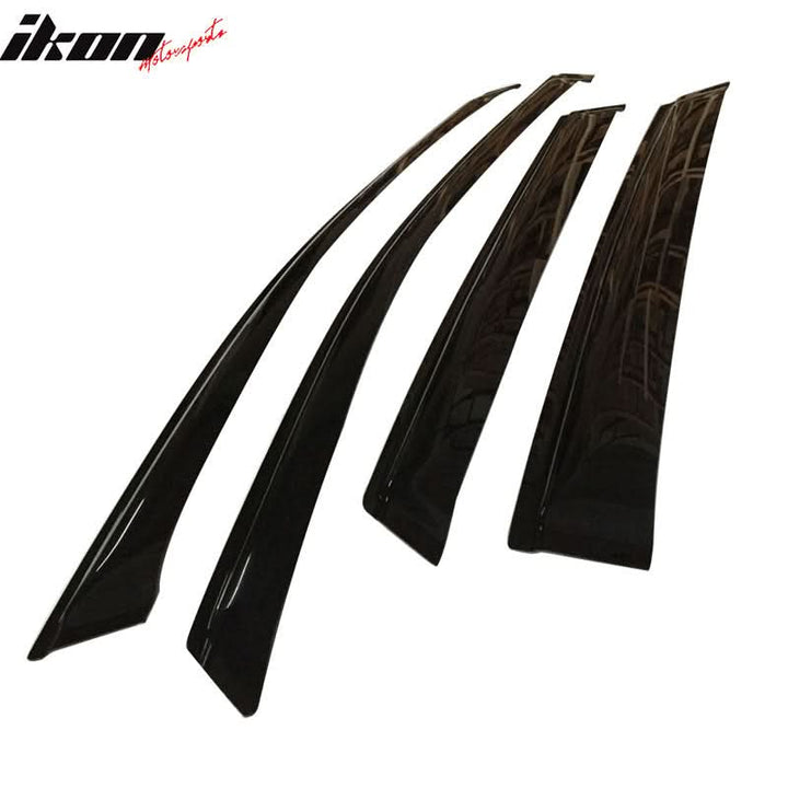 2008-2011 Ford Focus 4Door Acrylic 4PC Tape On Window Visors Guard