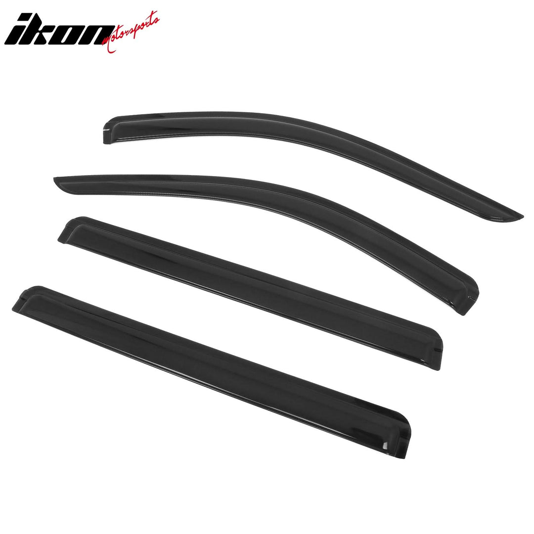 2021-2025 Chevrolet Suburban & GMC Yukon XL 4PCS Tape on Window Visors