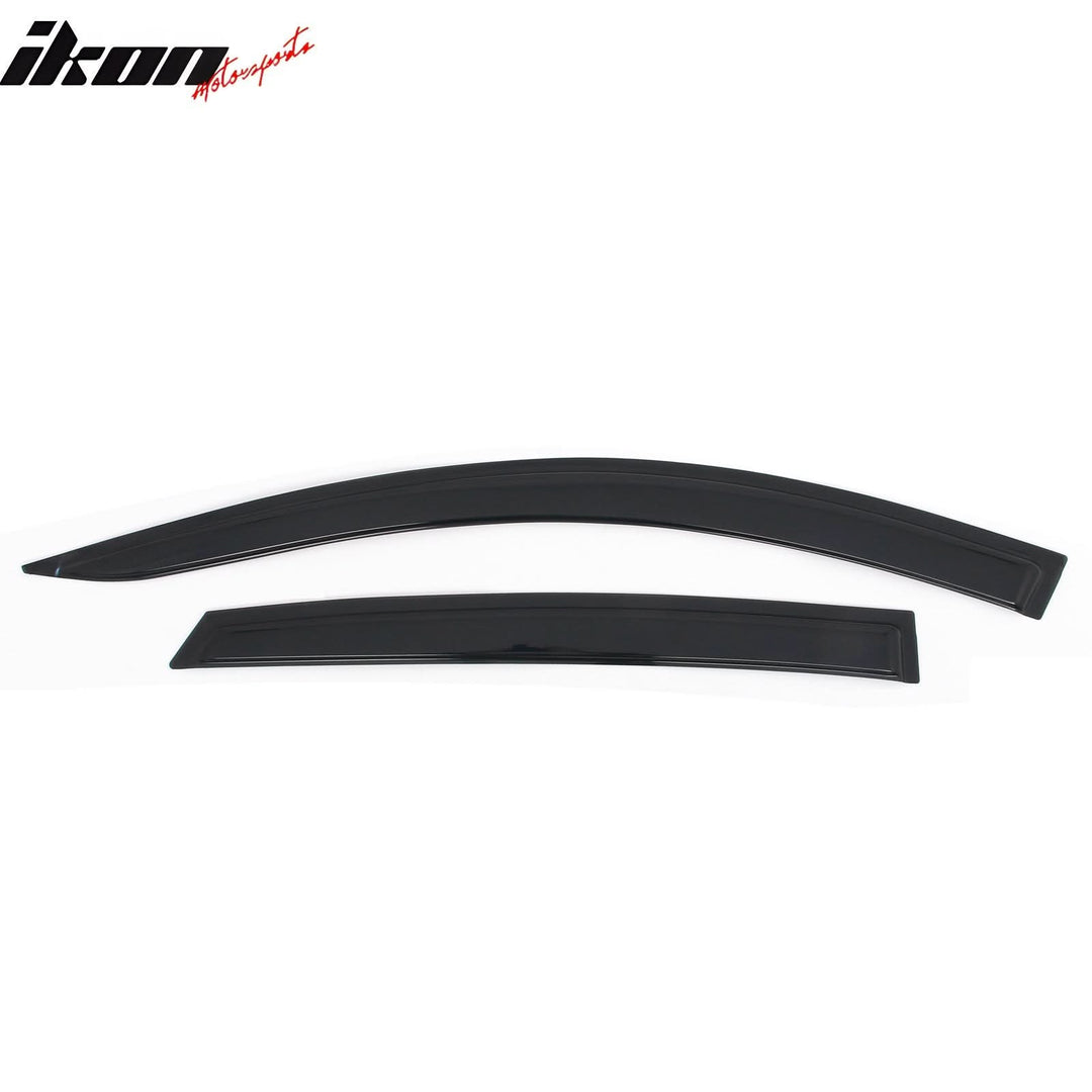 2018-2025 Honda Accord 4PCS Tape on Window Visors Vent Rain Sun Guards