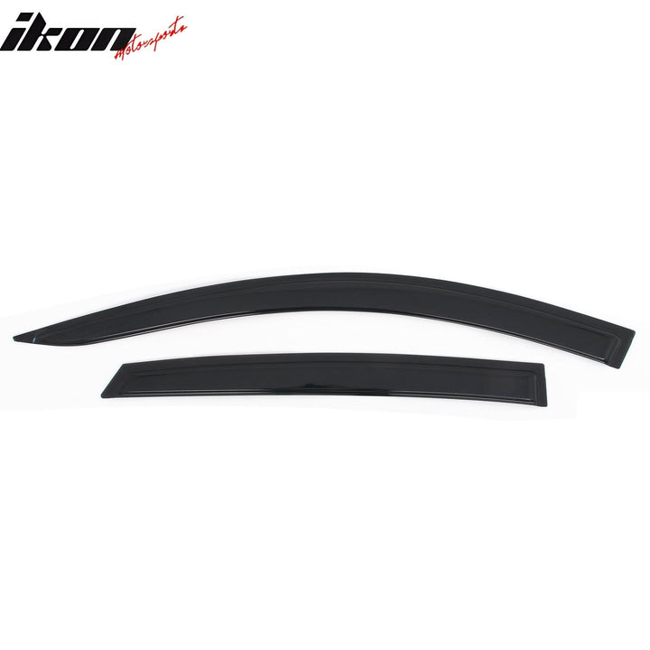 2018-2025 Honda Accord 4PCS Tape on Window Visors Vent Rain Sun Guards