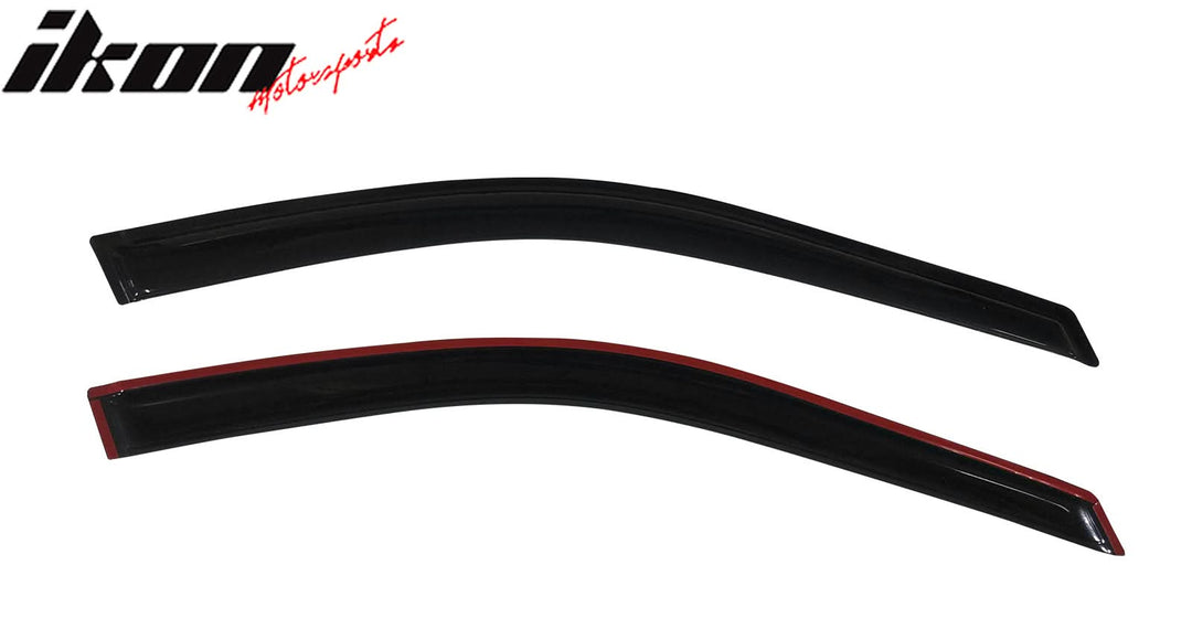 1998-2002 Honda Accord 2-Door Coupe Window Visors Set Acrylic