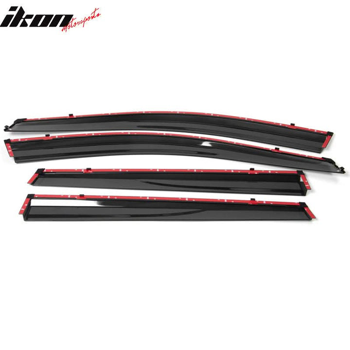 2016-2021 Honda Civic 4Dr Sedan 10th Generation Tape On Window Visor