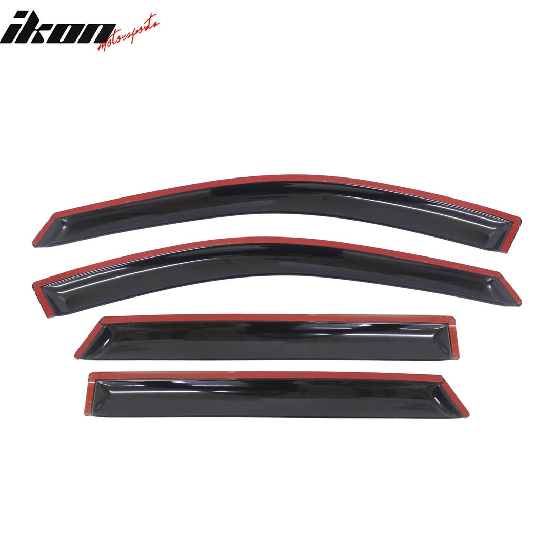 2013-2018 Hyundai Santa Fe DM (XL Models) Window Visors Acrylic