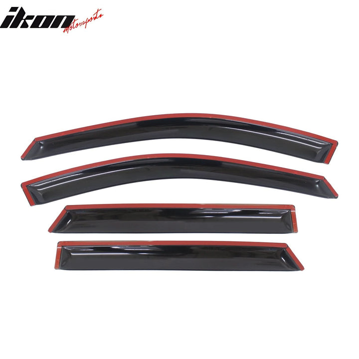 2013-2018 Hyundai Santa Fe DM (XL Models) Window Visors Acrylic