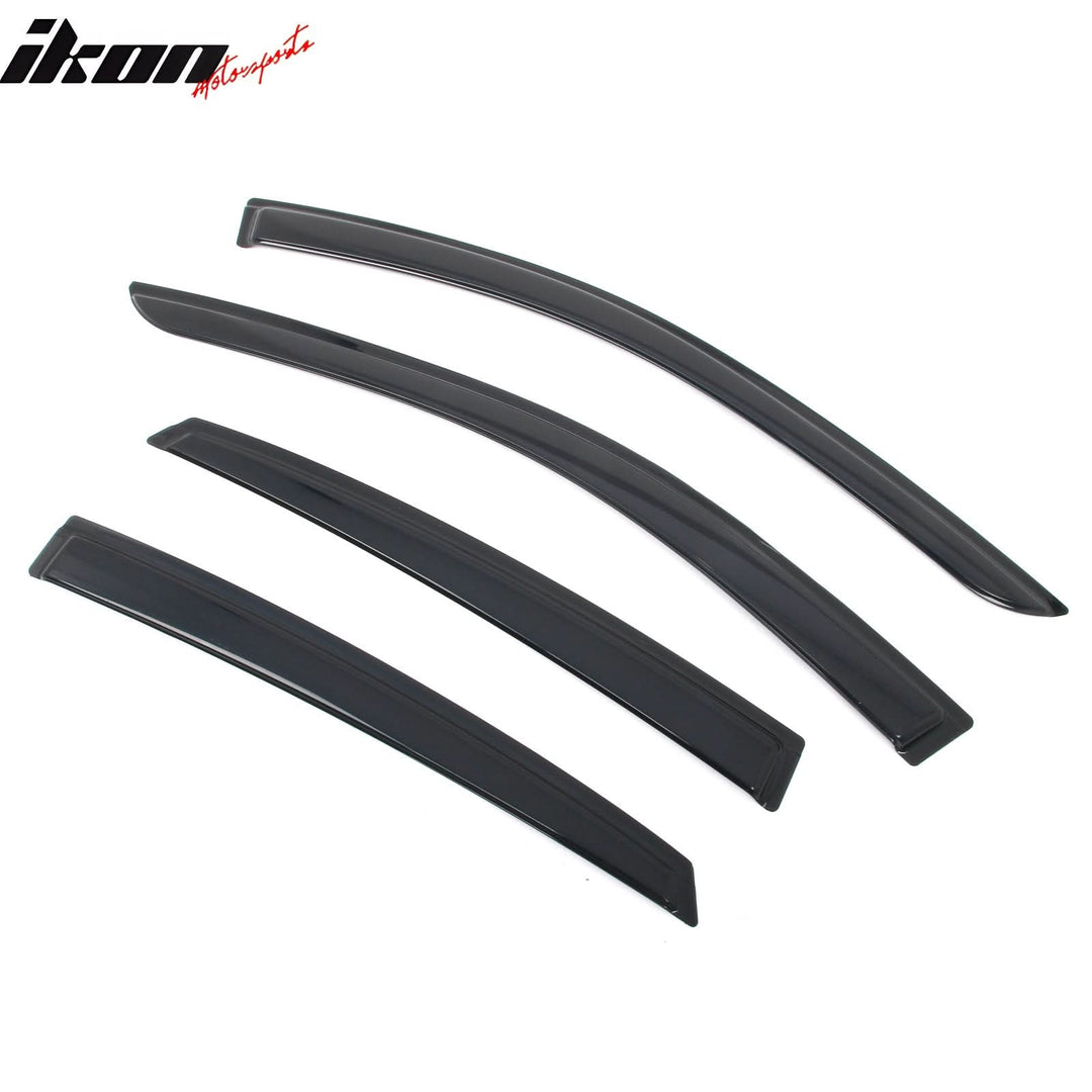 2022-2025 Infiniti QX55 4PC Tape on Window Visors Vent Rain Sun Guards