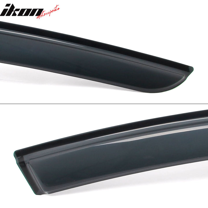2022-2025 Infiniti QX55 4PC Tape on Window Visors Vent Rain Sun Guards