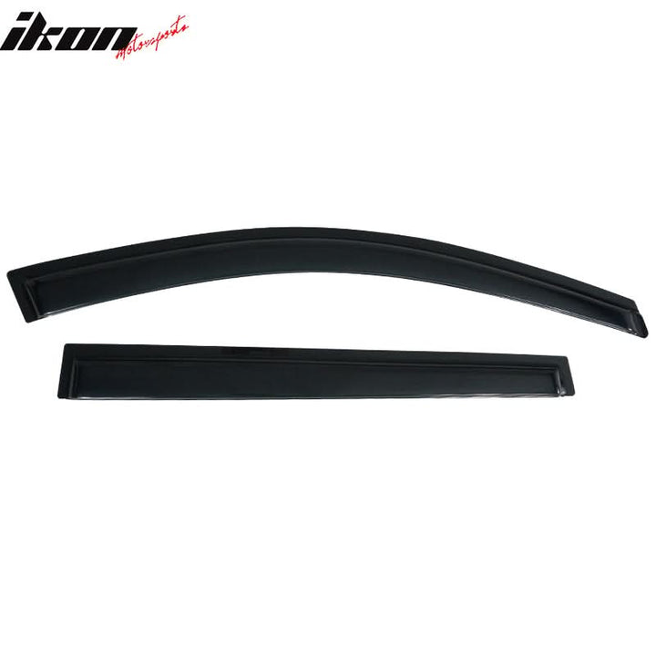 2014-2024 Jeep Cherokee Acrylic Window Visor Vent Rain Guard Deflector
