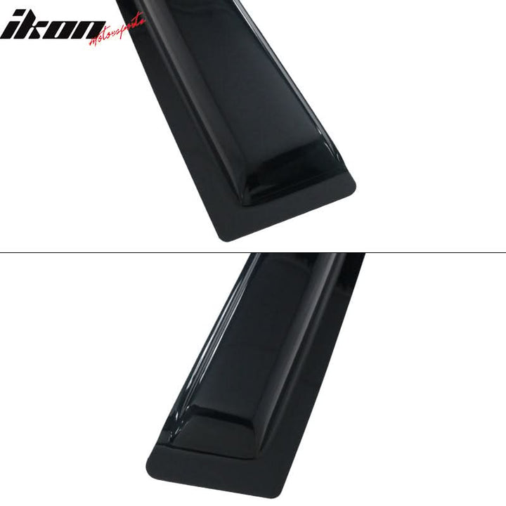 2014-2024 Jeep Cherokee Acrylic Window Visor Vent Rain Guard Deflector