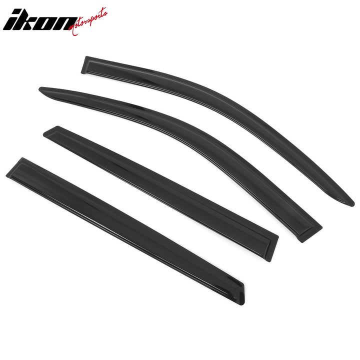2021-2025 Kia Sorento 4PCS Tape on Window Visors Vent Rain Sun Guards