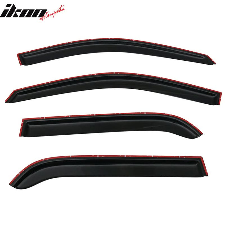 2005-2010 Kia Sportage 4PC Set Visor Windows Acrylic