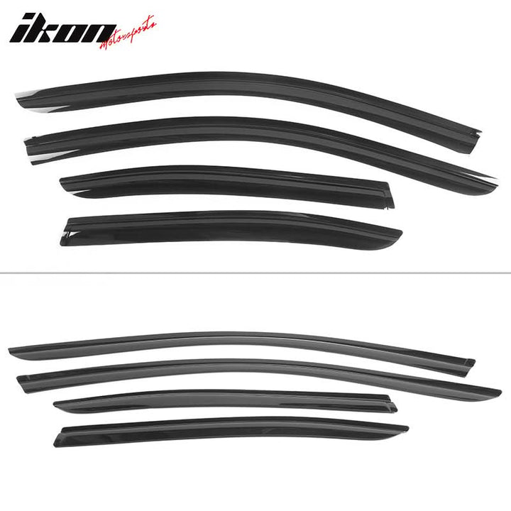 2005-2006 Subaru Outback Legacy Slim Smoke Tinted Visor Window Acrylic
