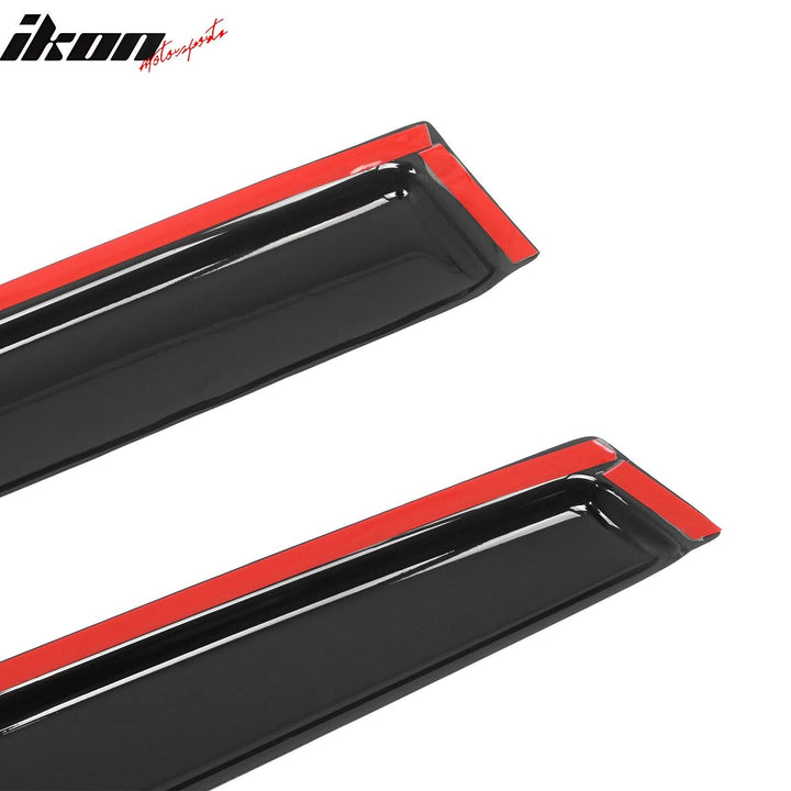 2020-2025 Subaru Outback 4PCS Tape on Window Visors Vent Rain Guards