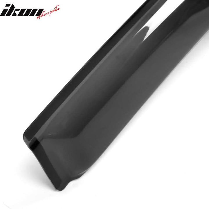 2007-2011 Toyota Camry Acrylic 4PC Window Visors Tape On Rain Guard