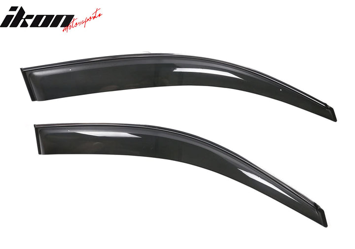 2008-2013 Toyota Highlander Acrylic 4PC Window Visors Tape On Guard