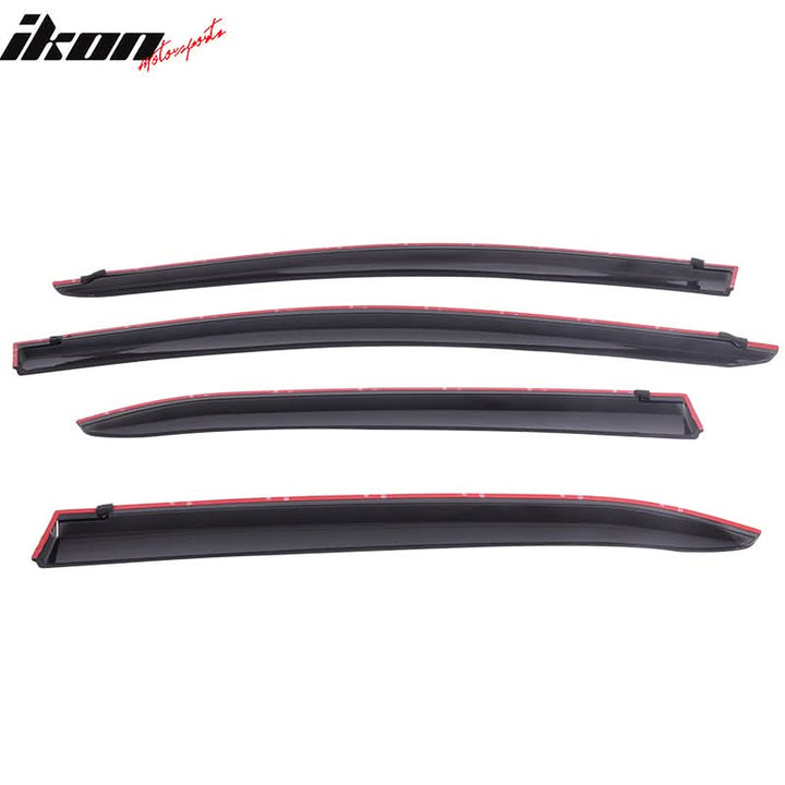 2014-2019 Toyota Corolla Slim Style Window Visors Acrylic