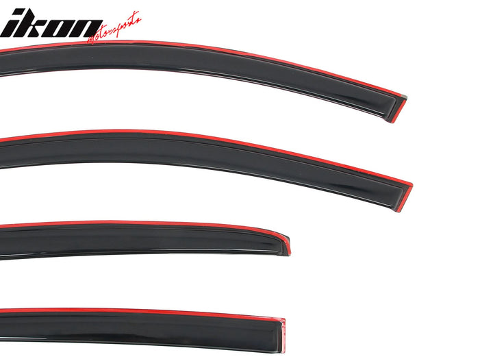 2018-2024 Toyota Camry 4PCS in Channel Window Visors Vent Rain Guards