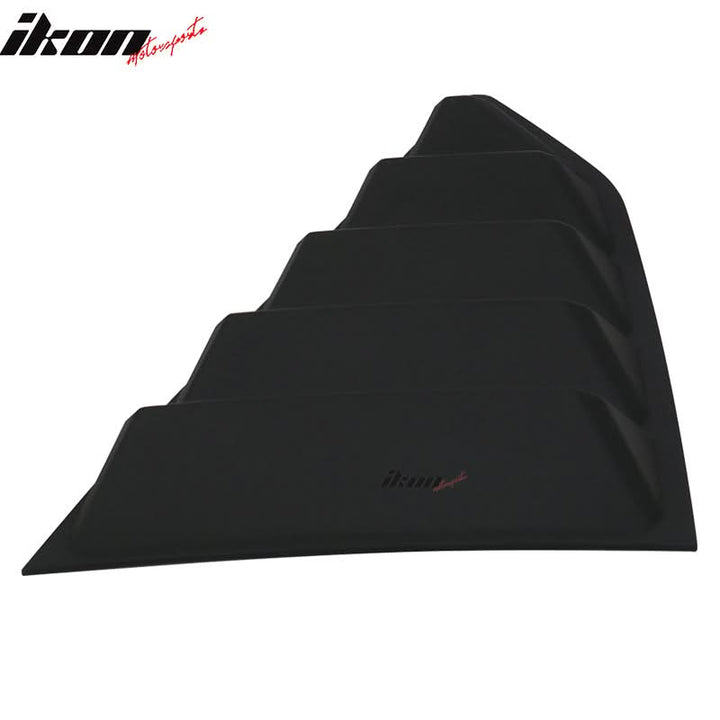 2016-2024 Chevy Camaro Unpainted Rear Window Louver Side Vent ABS