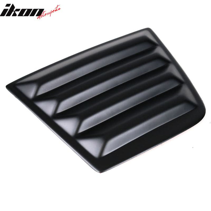 2011-2023 Dodge Charger Unpainted Rear Side Window Louver Air Vent ABS