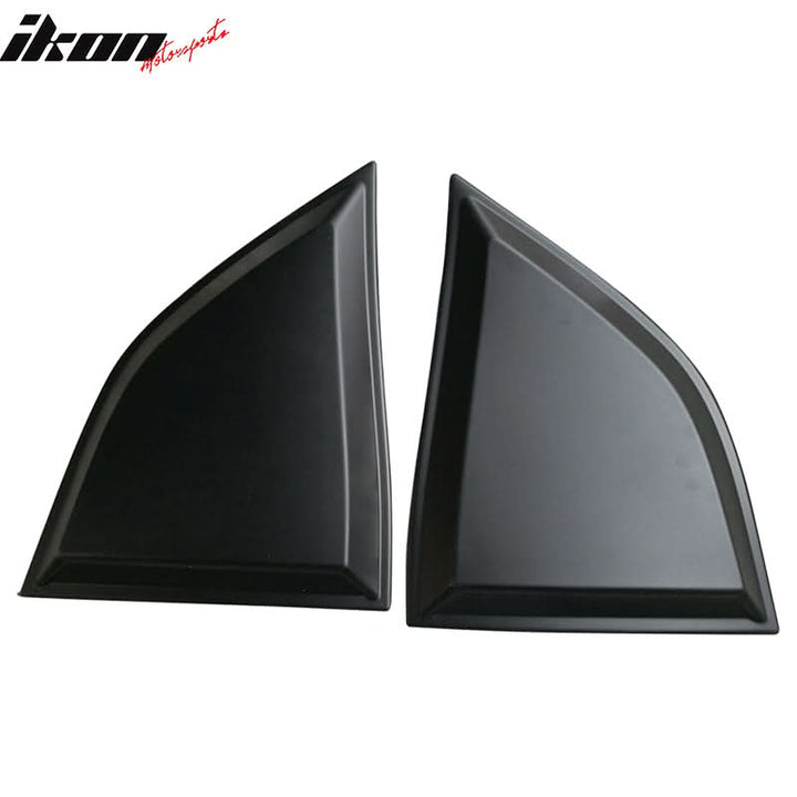 2008-2023 Dodge Challenger Unpainted Rear Window Louver Side Vent ABS