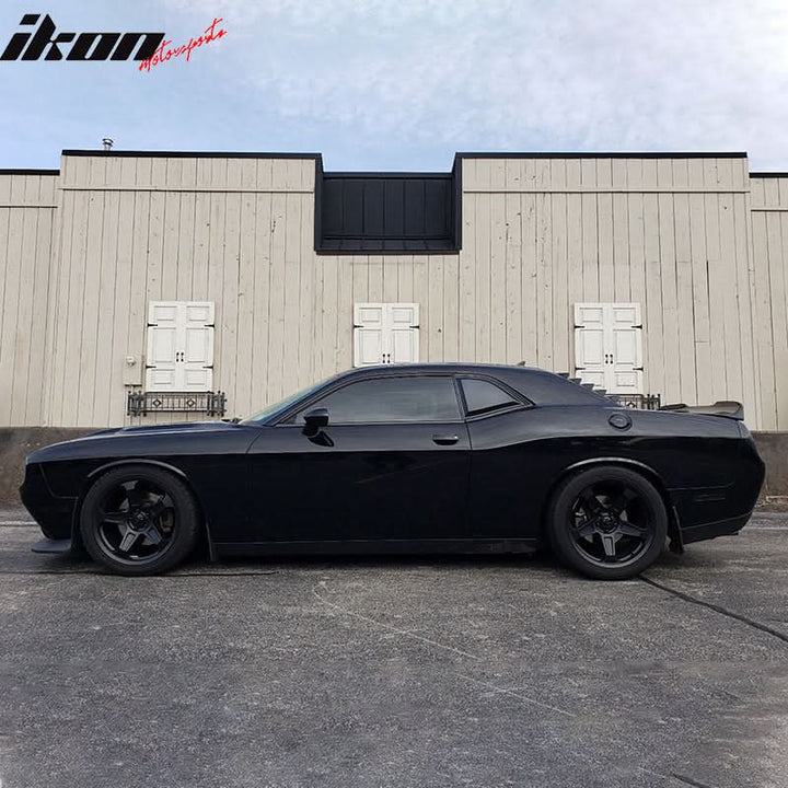 2008-2023 Dodge Challenger XE Style Side Window Louver Scoop PP