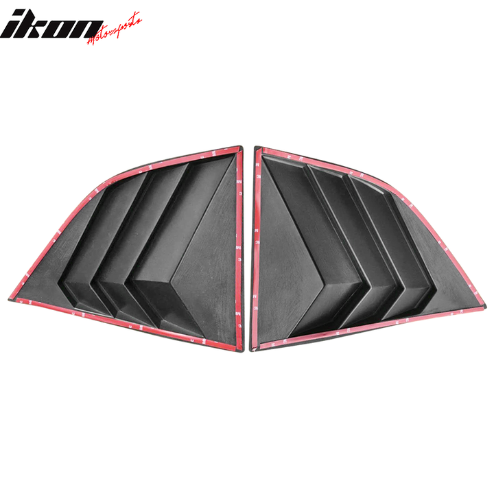 2008-2023 Dodge Challenger XE V3 Style Side Window Louver Scoop PP