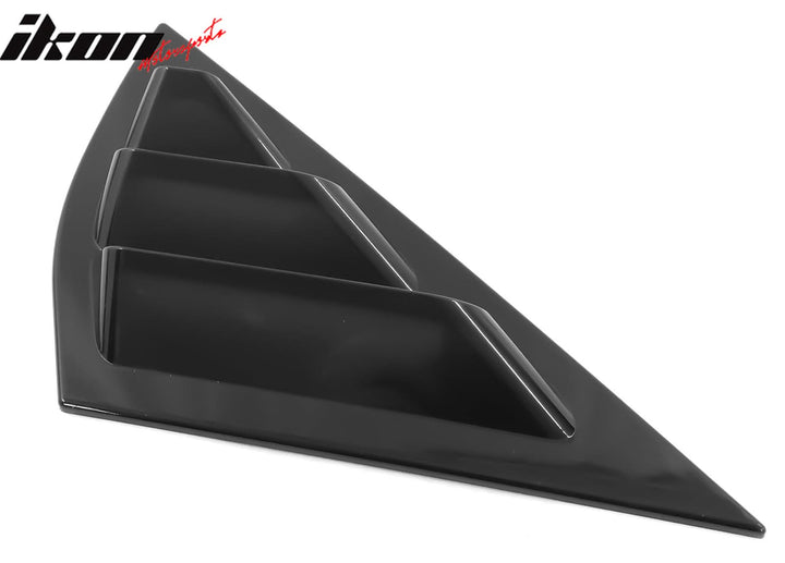2021-2023 Ford Mustang Mach-E Window Louvers 3 Vent PC Painted