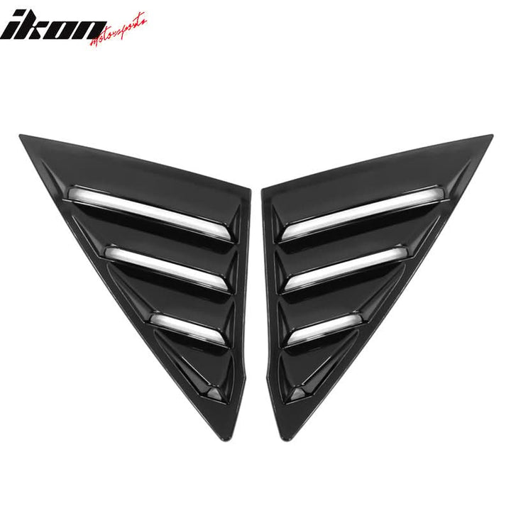 2022-2025 Honda Civic 11th Gen Sedan PC IKON Style 2PCS Window Louver