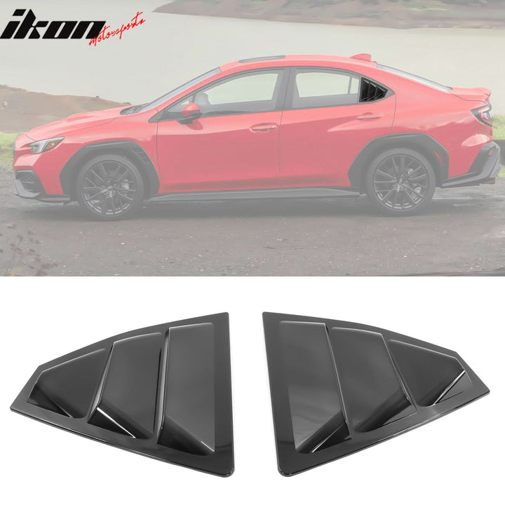 2022-2025 Subaru WRX IKON Window Louver PC