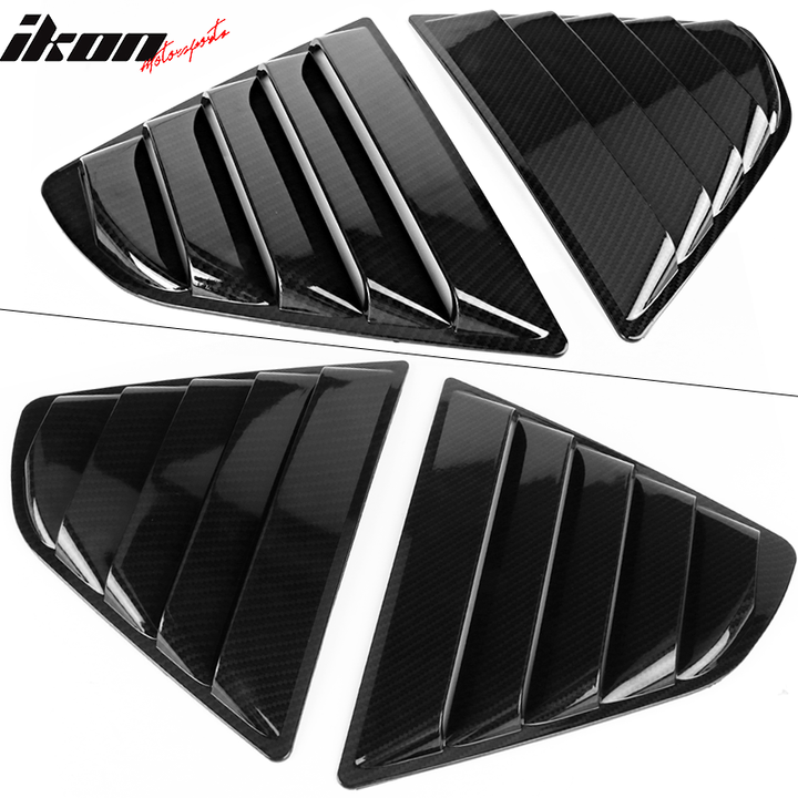 2018-2024 Toyota Camry Carbon Fiber Print Window Scoop