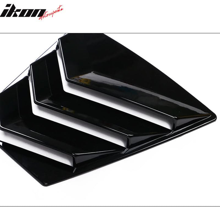2020-2022 Toyota Corolla IKON Style Side Window Louver Visor Guard ABS